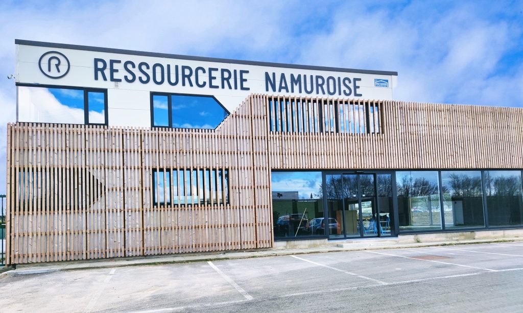 Centre de tri de La Ressourcerie Namuroise